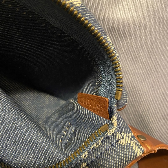 Vintage Celine Macadam Denim Waist Bag - Picture 15 of 16